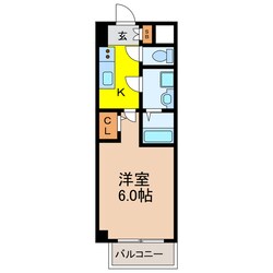 エスリード大阪デュアルゲートの物件間取画像